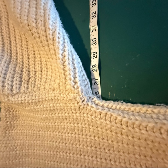 Aerie Beige Knit Crew Neck Sweater - Picture 8 of 9